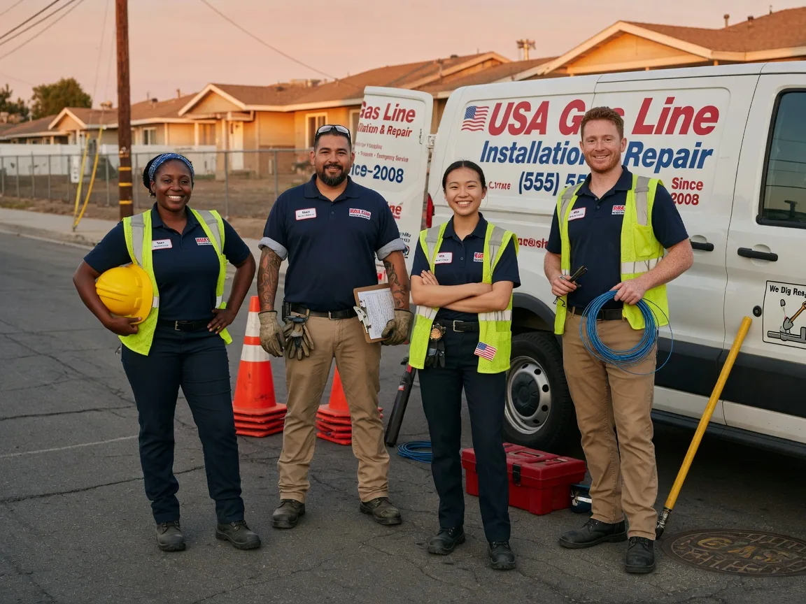 Gas Line Installation company in Bowmansville, PA